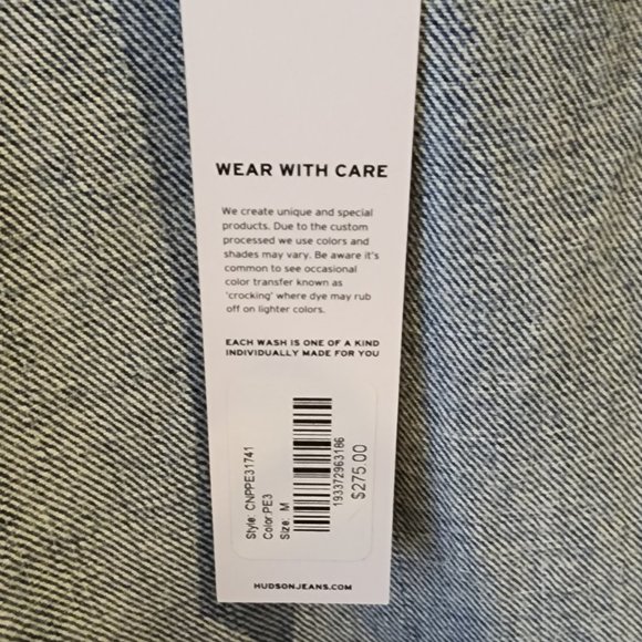 Hudson Jeans Brea Swing Trucker Jacket (No Welt Pockets) Anniversary edition - Picture 8 of 8